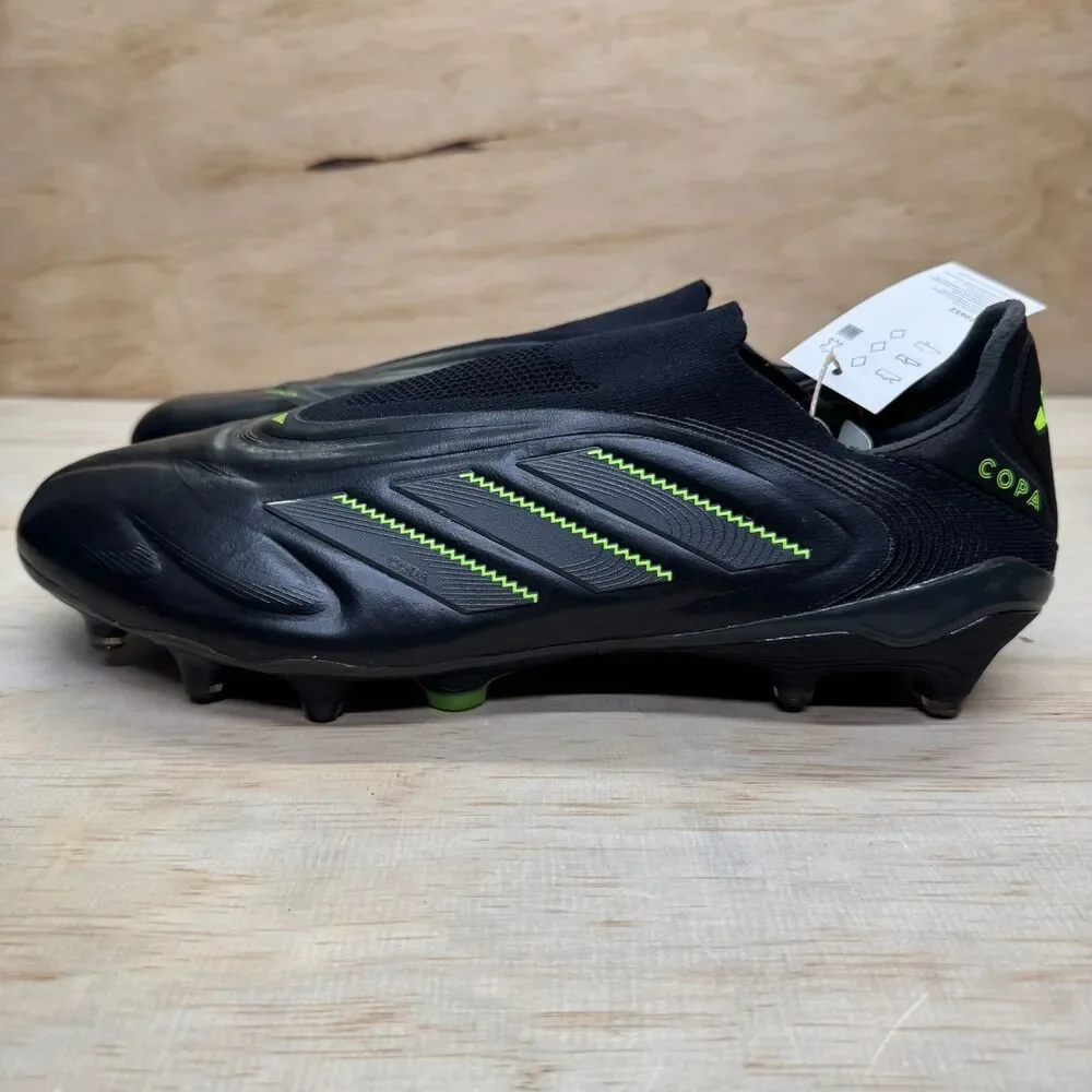 NEW adidas Copa Pure 3 Elite Laceless FG Mens Sz 13 Black Soccer Cleats JS0652